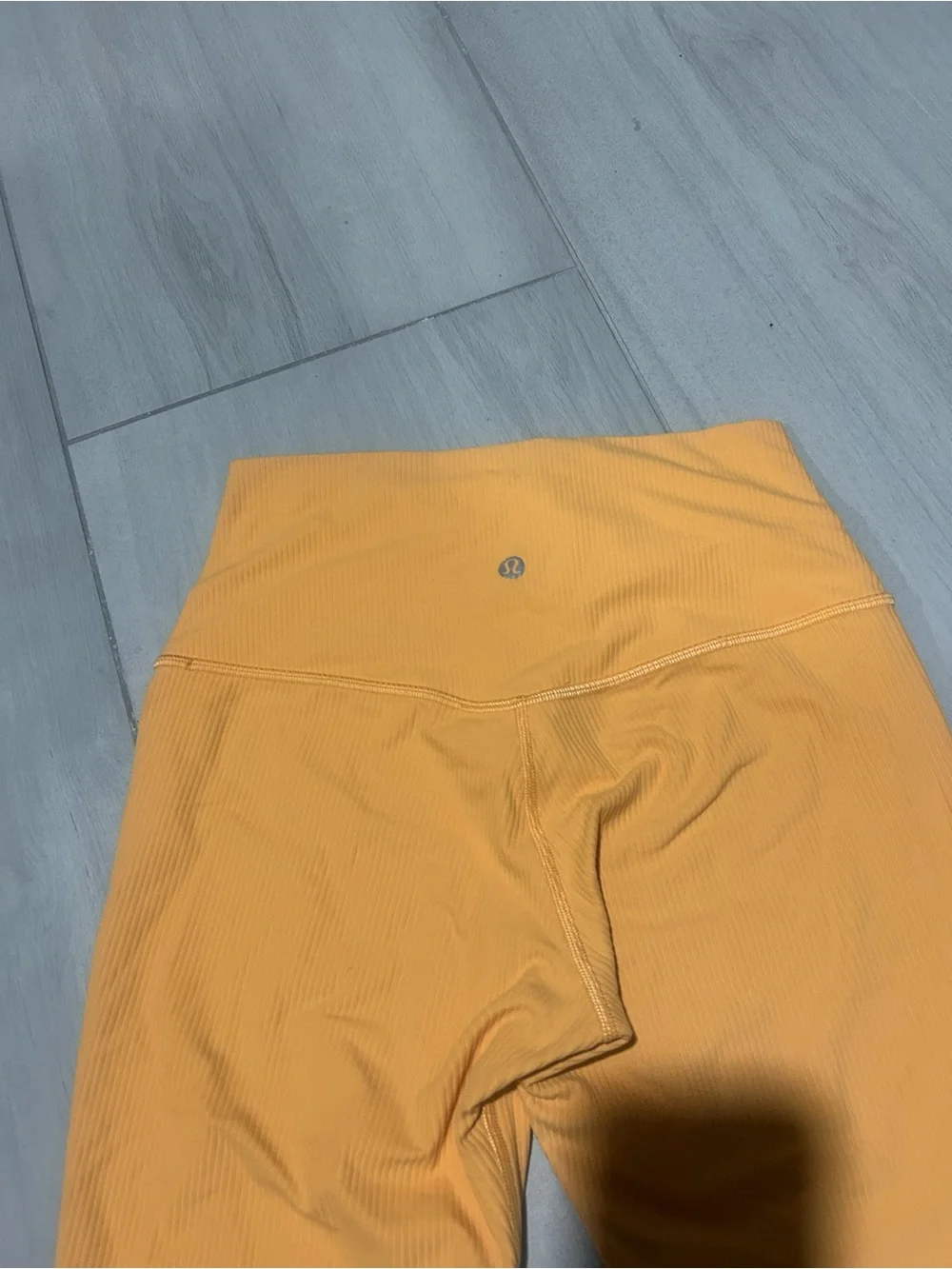 Lululemon Align™ Ribbed High-Rise Leggings Pant 25” Mango Size 6